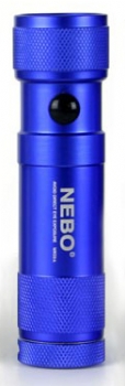 Lanterna Nebo 5049 Azul - 8 LEDS e Luz Laser